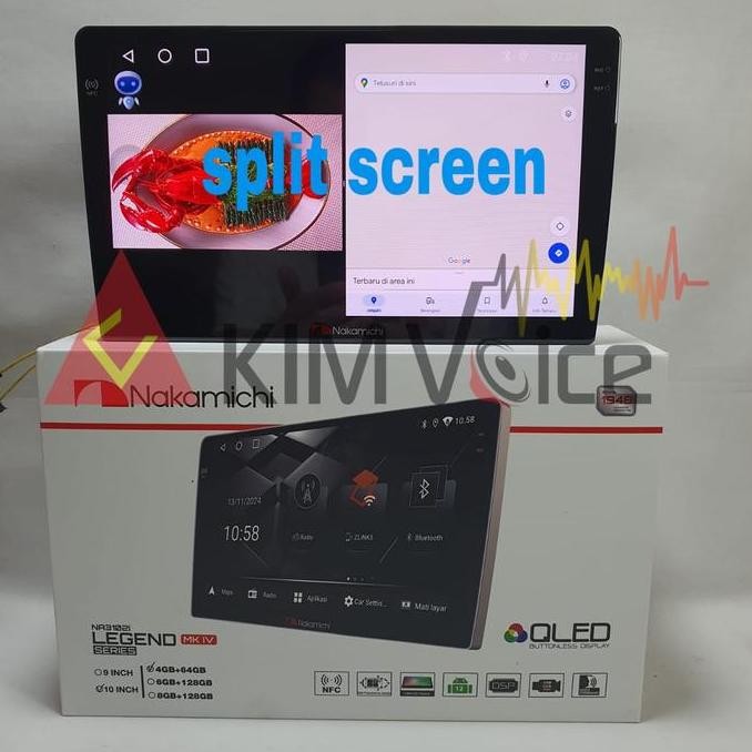 Head unit Android Nakamichi Legend NA3102i RAM 4/64GB