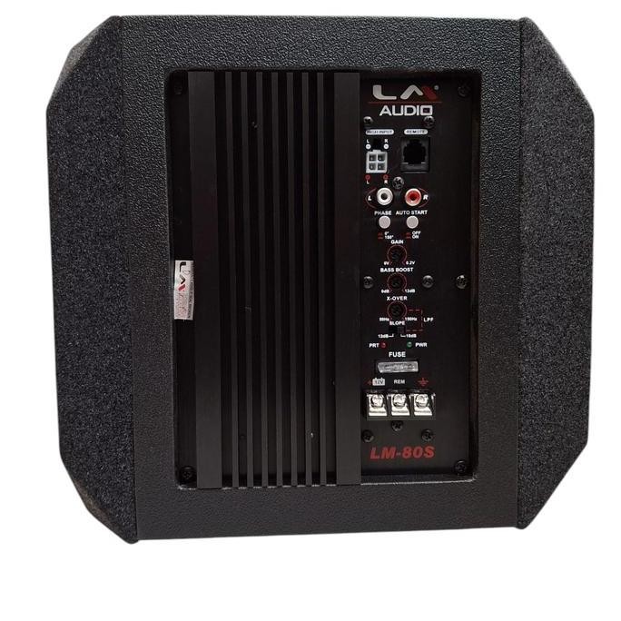 Basstube bassbox LM AUDIO LM-80S subwoofer aktif LM AUDIO LM-80S