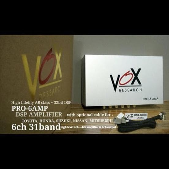 Prosesor Vox Research DSP Pro6amp