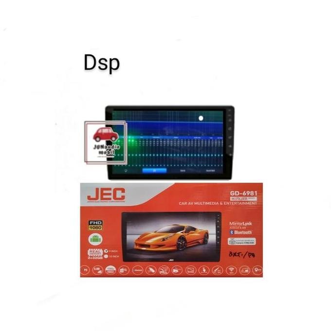 Head Unit Android JEC 9 Inch OEM New Rush Terios 2012 Up + Kamera