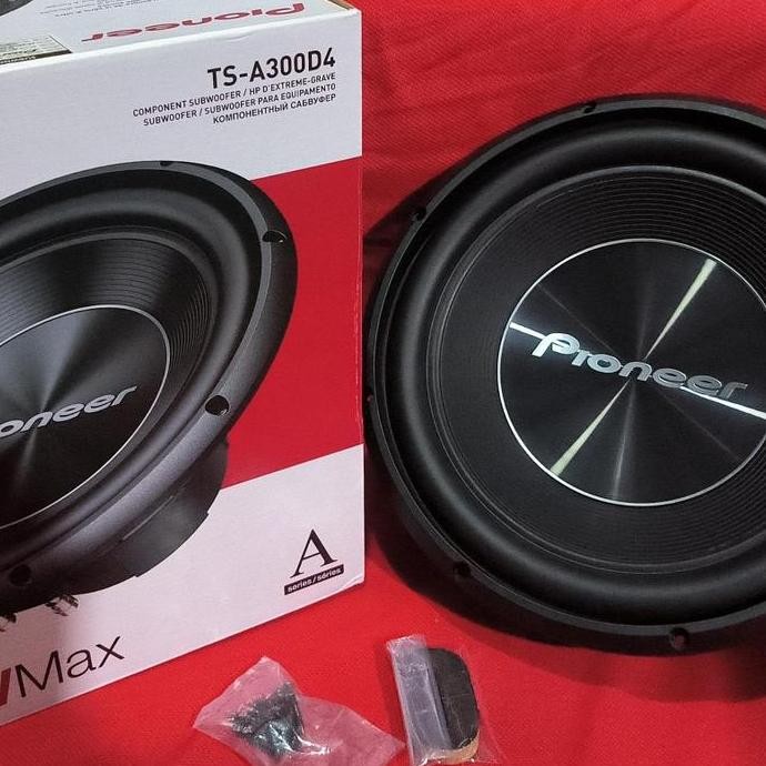 Subwoofer Pioneer 12 inch NEW Series TS-A300D4 - 12 inci Doble Coil
