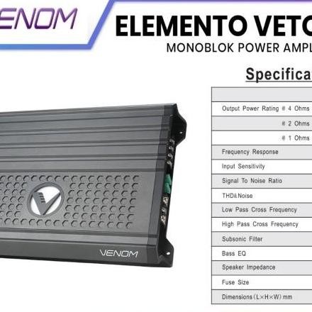 power monoblok venom veto