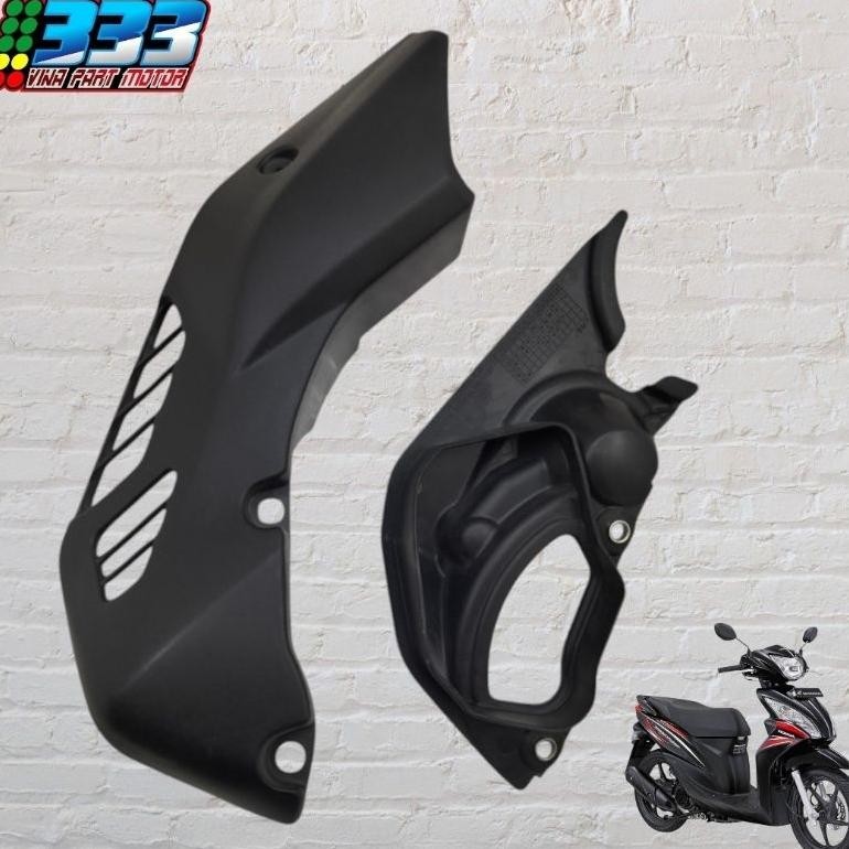 CAP DUCT L COVER TUTUP BLOK CVT SPACY FI SPACY KARBU KZL