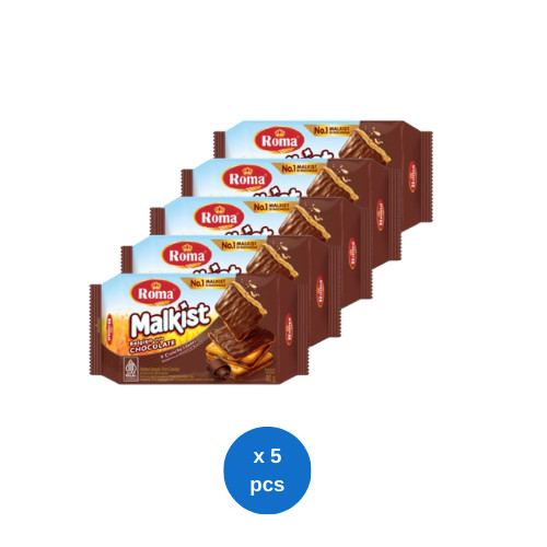 

Roma Malkist Belgian Chocolate 90gr x 5 pcs