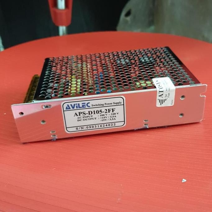 AVILEC Switching Power Supply Dual Output +15V 3A / -15V 3A
