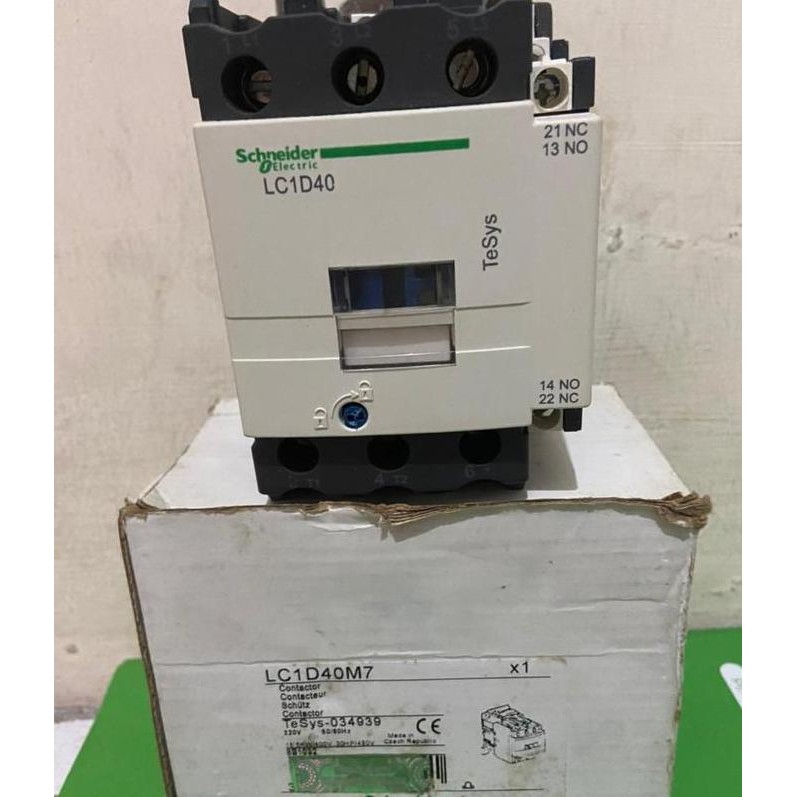 TERMURAH - Kontaktor LC1D40M7 / Kontaktor Schneider LC1D40M7 Tele