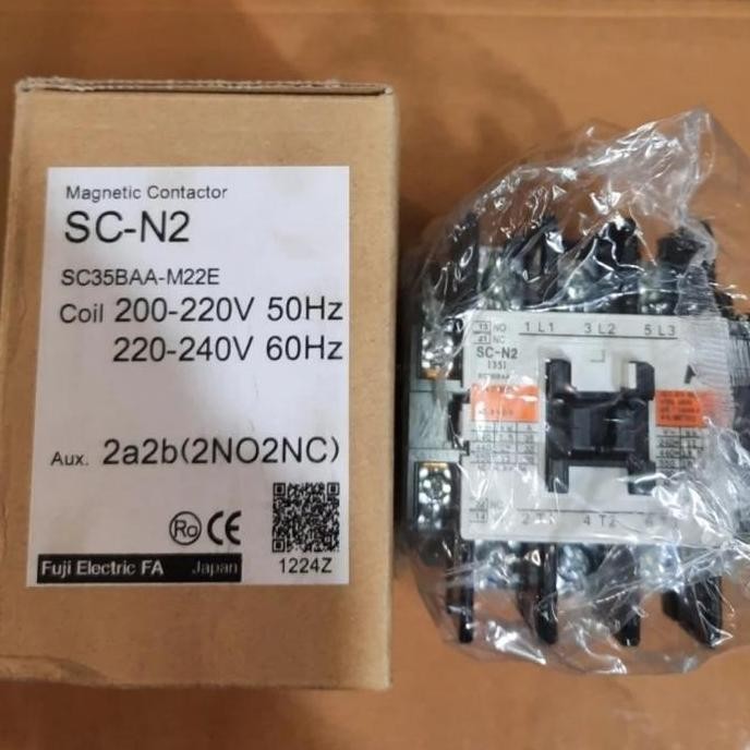 KONTAKTOR FUJI SC-N2 SCN-2 SCN2 220V ORIGINAL