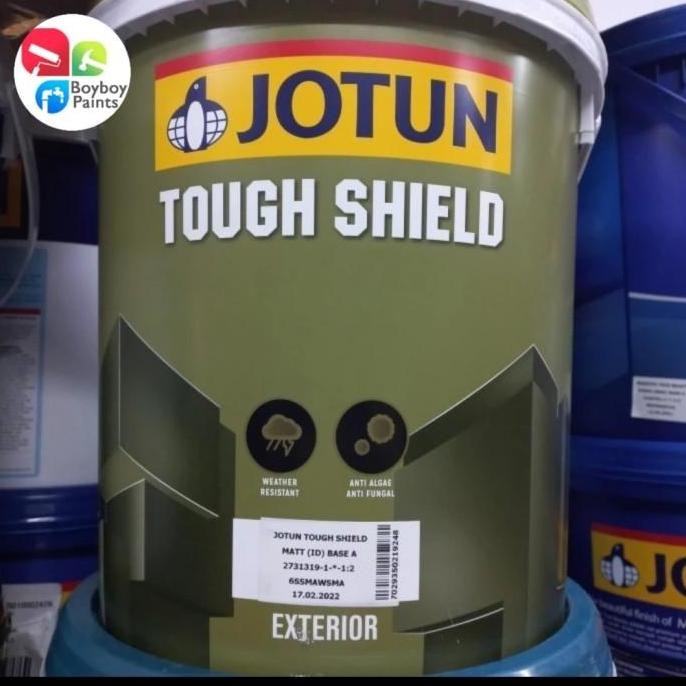Jotun Toughshield  Cat Tembok Exterior / Luar Toughshield Flint 3003 Tinting 18 Liter Co