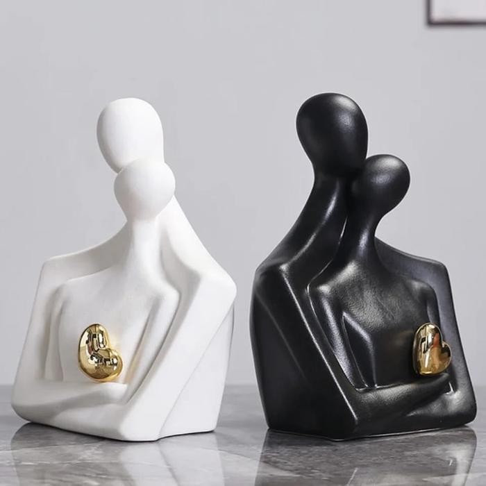 

(Best Saller) Cetakan Silikon Abstract Bentuk Pasangan Couple Sculpture 3D Diy Mold Bestseller