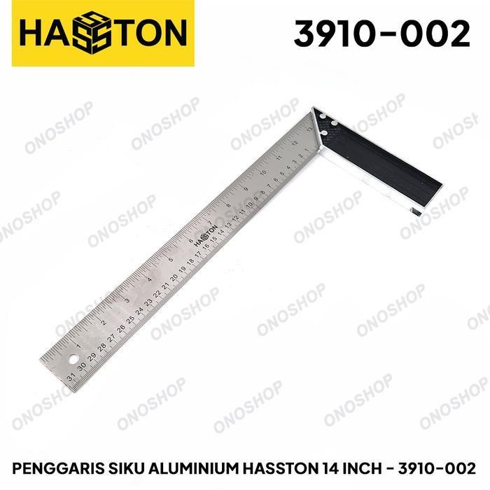 

(Terbaru) Penggaris Siku Aluminium Hasston 14 Inch - 3910-002 Bestseller
