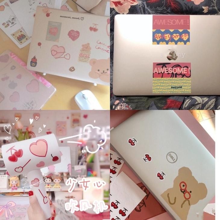 

Diskon Tiktok Same Stickers For Mobile Tablet Cherry Love Food Sticker Berkualitas