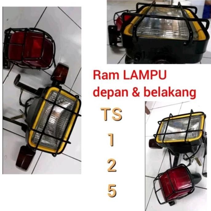 Ram Lampu Depan Suzuki Ts125 Ram Stoplamp Suzuki Ts125 Ram Lampu Rem Belakang Suzuki Ts125 Pelindung