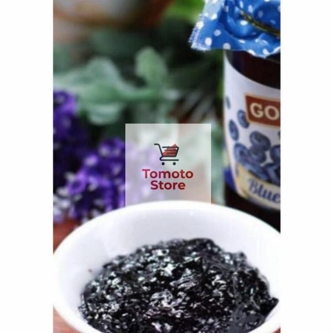 

TOMOTOSTORE GOLDENFIL Blueberry Jam / Selai Bluberi 1kg / 1 kilogram