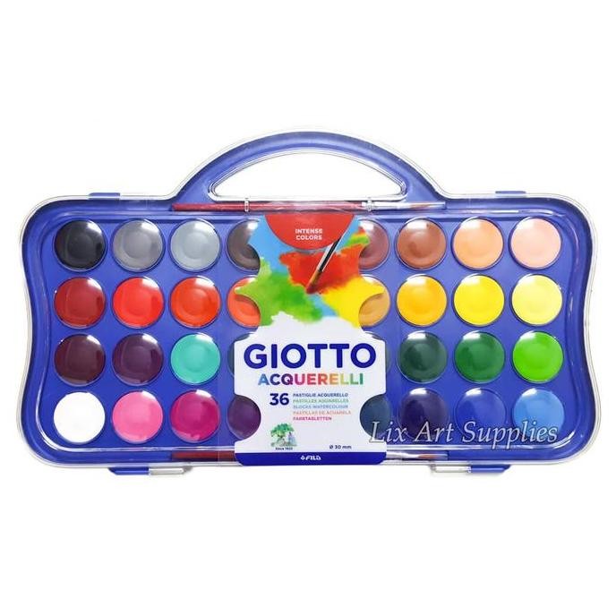

Giotto Acquerelli Watercolor Set 36 / Giotto Watercolor Cake 36