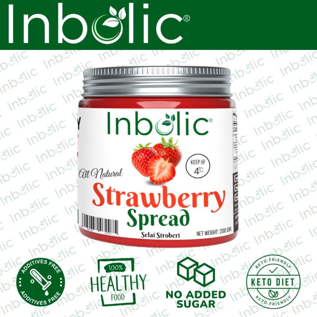 

Inbolic Strawberry Jams | No Added Sugar | Selai Strawberry Tanpa Tambahan Gula | Selai Sehat | Keto