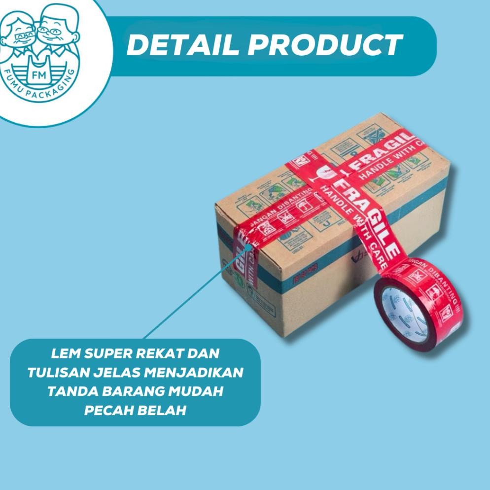 

Prermium Lakban Opp 72Yard X 45Mm Tape Isolasi Premium 45Micron Lem Kuat Termurah//Lakban Bening/Lakban Fragile/Lakban Coklat/Lakban Tebal Premium