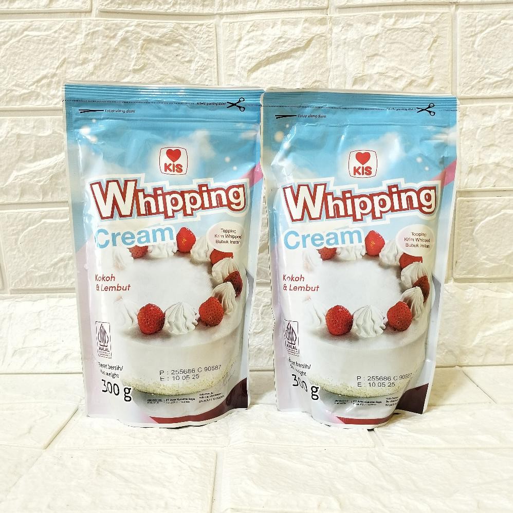 

KIS Whipping Cream Powder 300gr / Whip Cream Instant