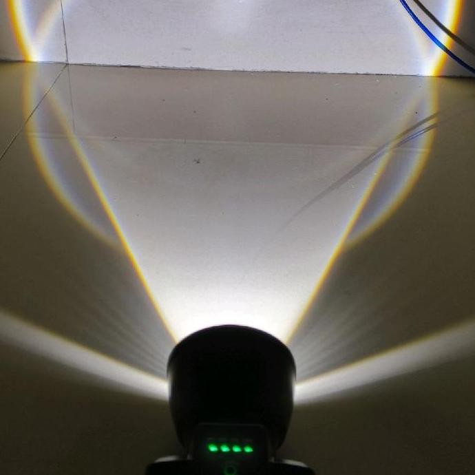 Pro Best Senter Kepala Zoom Super Turbo 180 Watt Baterai 12000Mah New Stok