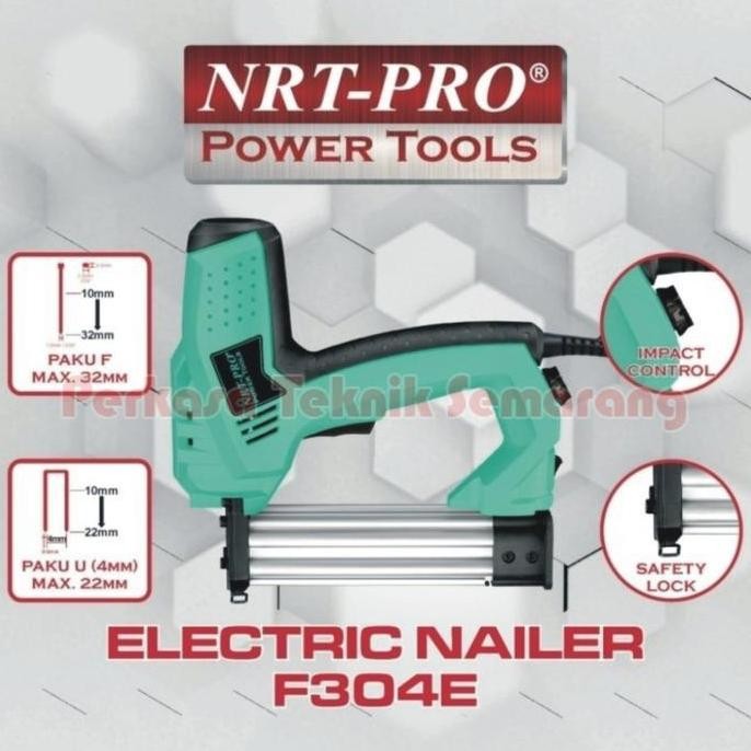 

Nrt Pro F304E Mesin Paku Tembak Listrik Alat Staples Gun Electric Co