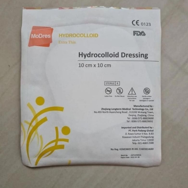 Modres Hydrocolloid Dressing 10x10 Plester Luka Diabetes Decubitus MURAH