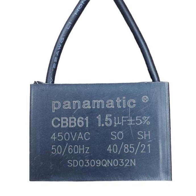 1.5UF 1,5UF 1.5 UF 400V 450V 400 V VOLT KAPASITOR KIPAS ANGIN HEXOS