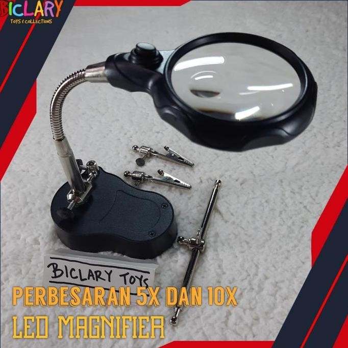 

Kaca Pembesar Led Lup Magnifier Magnifying Glass Meja Gundam Gunpla Kualitas Terbaik Harga Termurah
