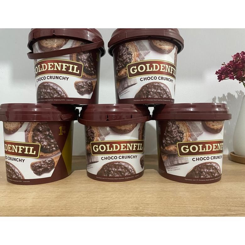 

[GOLDENFILL] Selai Cokelat Choco Crunchy 1kg