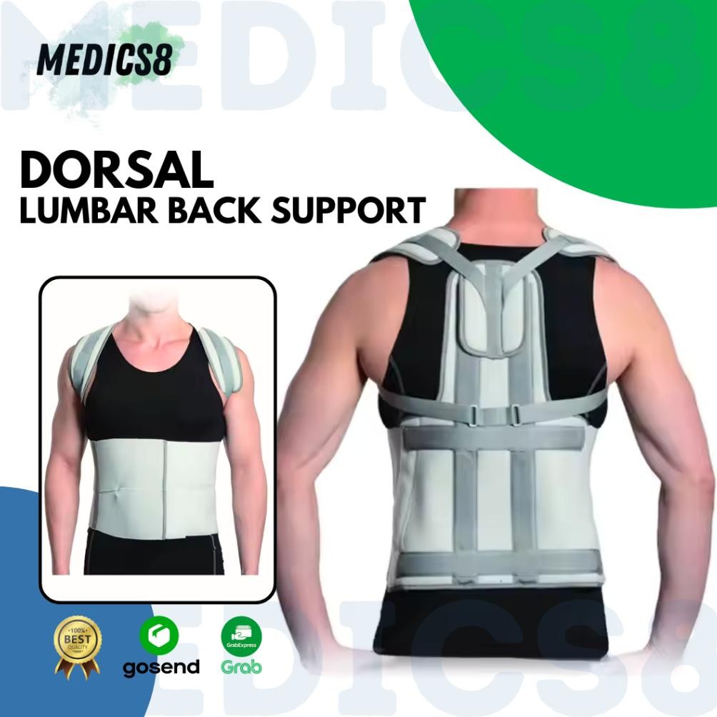 Dorsal Lumbar Back Support - Alat Terapi Tulang Punggung MURAH