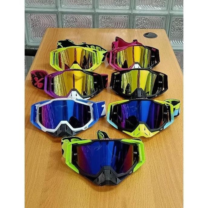 TERLARIS ORIGINAL KACAMATA MOTOR CROSS GOOGLE 100 MX