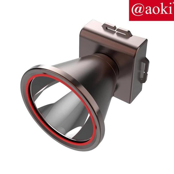 Cod Senter Kepala Headlamp 200 Watt Aoki Ak-S200 Cahaya Putih Professional Waterproof Super Terang B