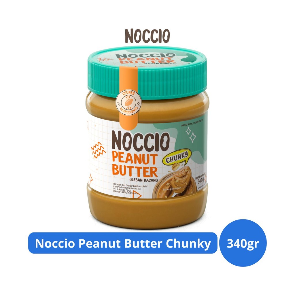 

Noccio Peanut Butter Chuncky 340gr