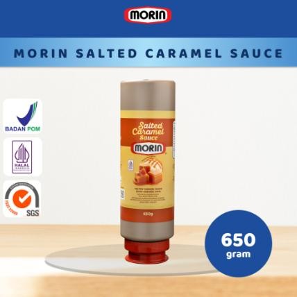 

Morin Salted Caramel Sauce Karamel Tube 650gr / Sauce Salted Caramel Morin Tube 650gr