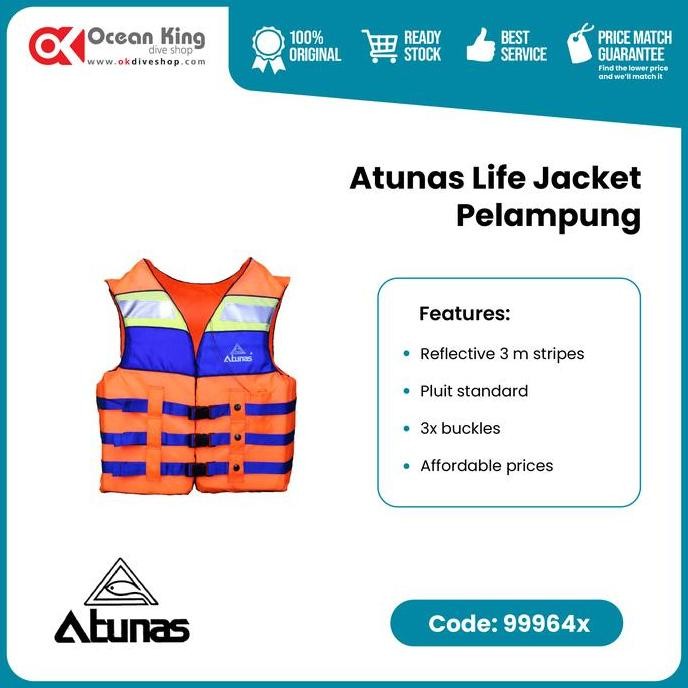 Pelampung Life Jacket Atunas