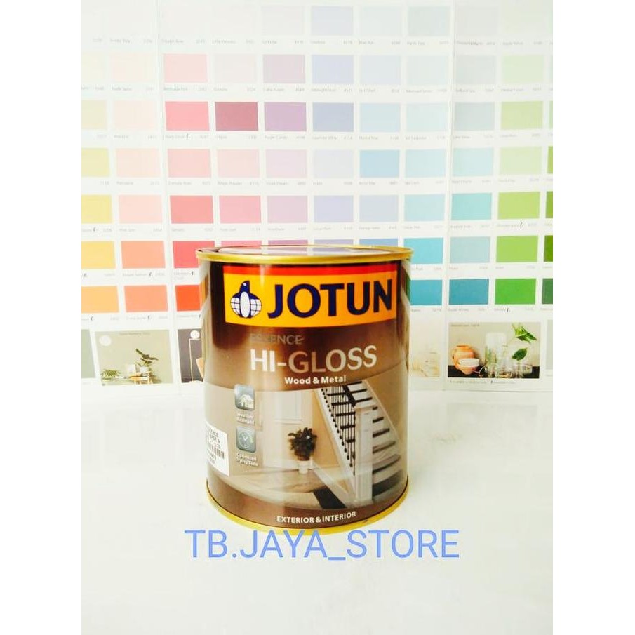 

Cat Jotun Kayu & Besi Essence Hi Gloss 1L Putih (Chi) / Cat Minyak