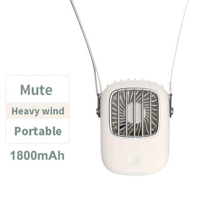 

Kipas Angin Portable Kalung Leher Neck Fan 1800Mah - Yj19A