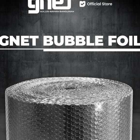 Gnet Foil Peredam Panas Bubble Alumunium Insulasi Atap