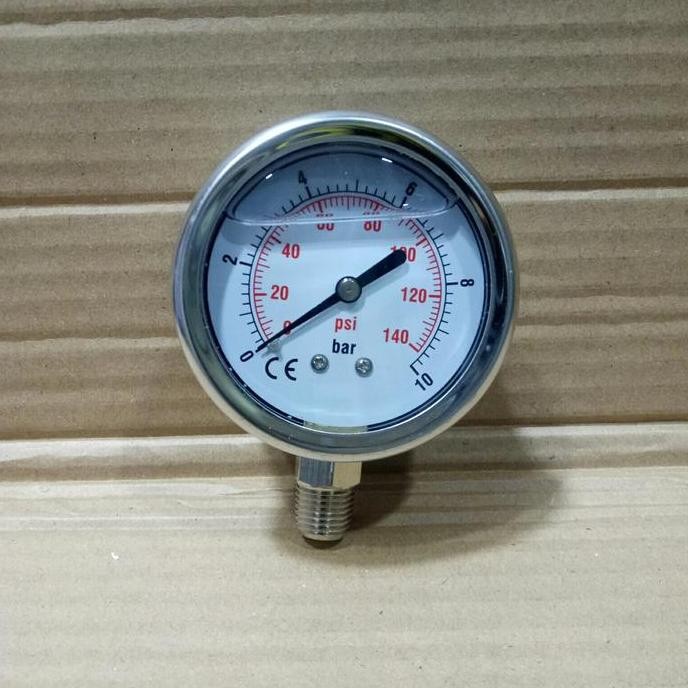 NEW pressure gauge 10bar raket