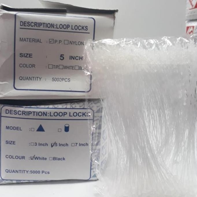 

DA84 }} 1 Kotak Loop Pin 5" / String Pin / Lock Pin 5 Inch (5000 pcs)