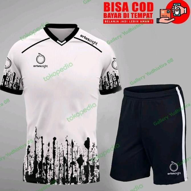 Setelan Jersey Bola Dewasa Baju Bola Futsal Ortuseight Keren Terbaru