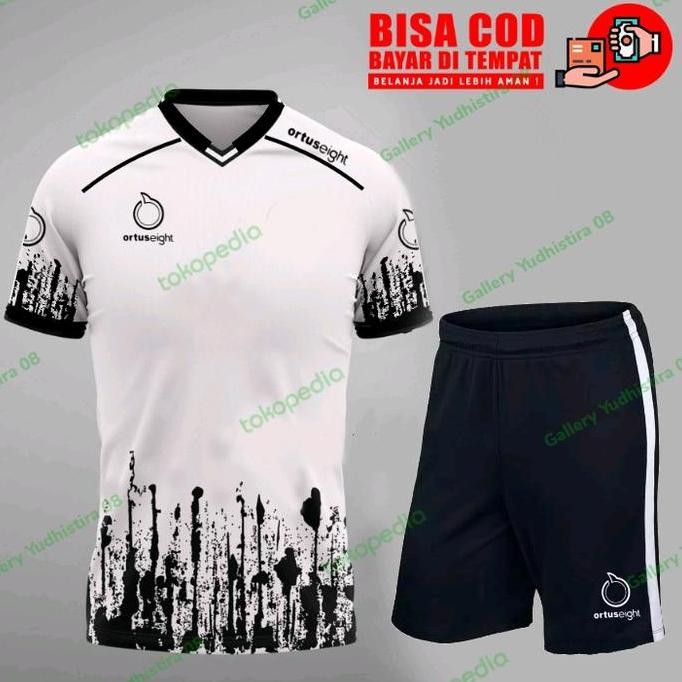 Setelan Jersey Bola Dewasa Baju Bola Futsal Ortuseight Keren Terbaru