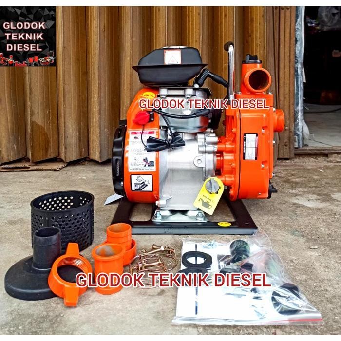 GFL POMPA AIR BENSIN ALKON 1.5 INCH MATSUMOTO MGP-40 B GASOLINE WATER PUMP