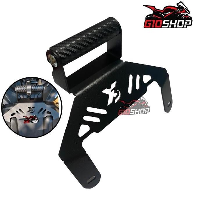 DF333>> Breket breaket Holder GPS Hp PNP Untuk khusus motor Yamaha Nmax Neo Turbo 155 2024