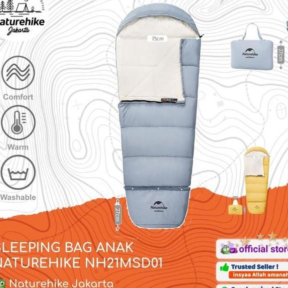 Sleeping Bag Anak Naturehike Nh21Msd01 Kantong Tidur Selimut Camping