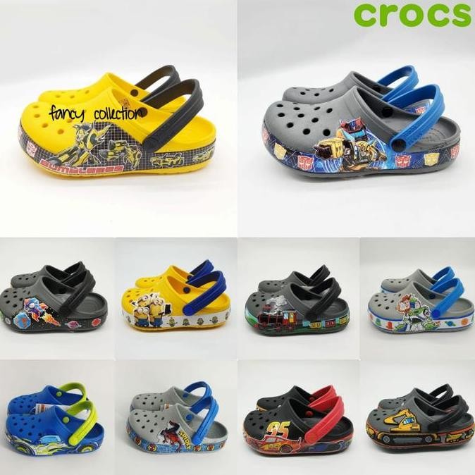 Sandal Anak Crocs Fun Lab Cowok No Led