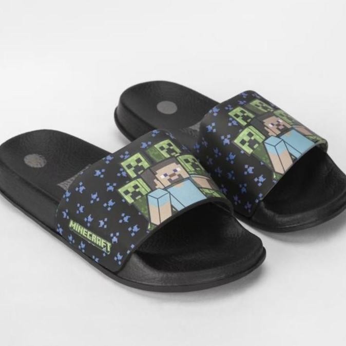 Terbaru Sandal Minecraft. Sendal Anak Minecraft. Licensed Product Original