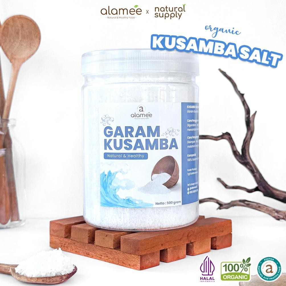 

(Terbaru) Garam Kusamba Premium Sea Salt Laut Bali 500gr Organik Murni Natural Alami Organic Seasalt Lokal hibiscus food (Terlaris)