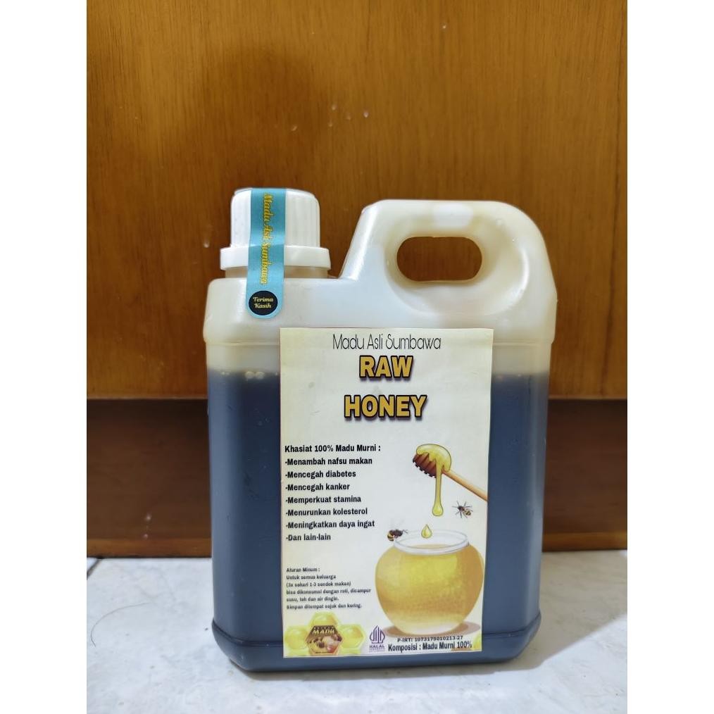 

(Terbaru) Madu Reihan Asli Hutan Sumbawa Hitam Pahit 1L (Terlaris)