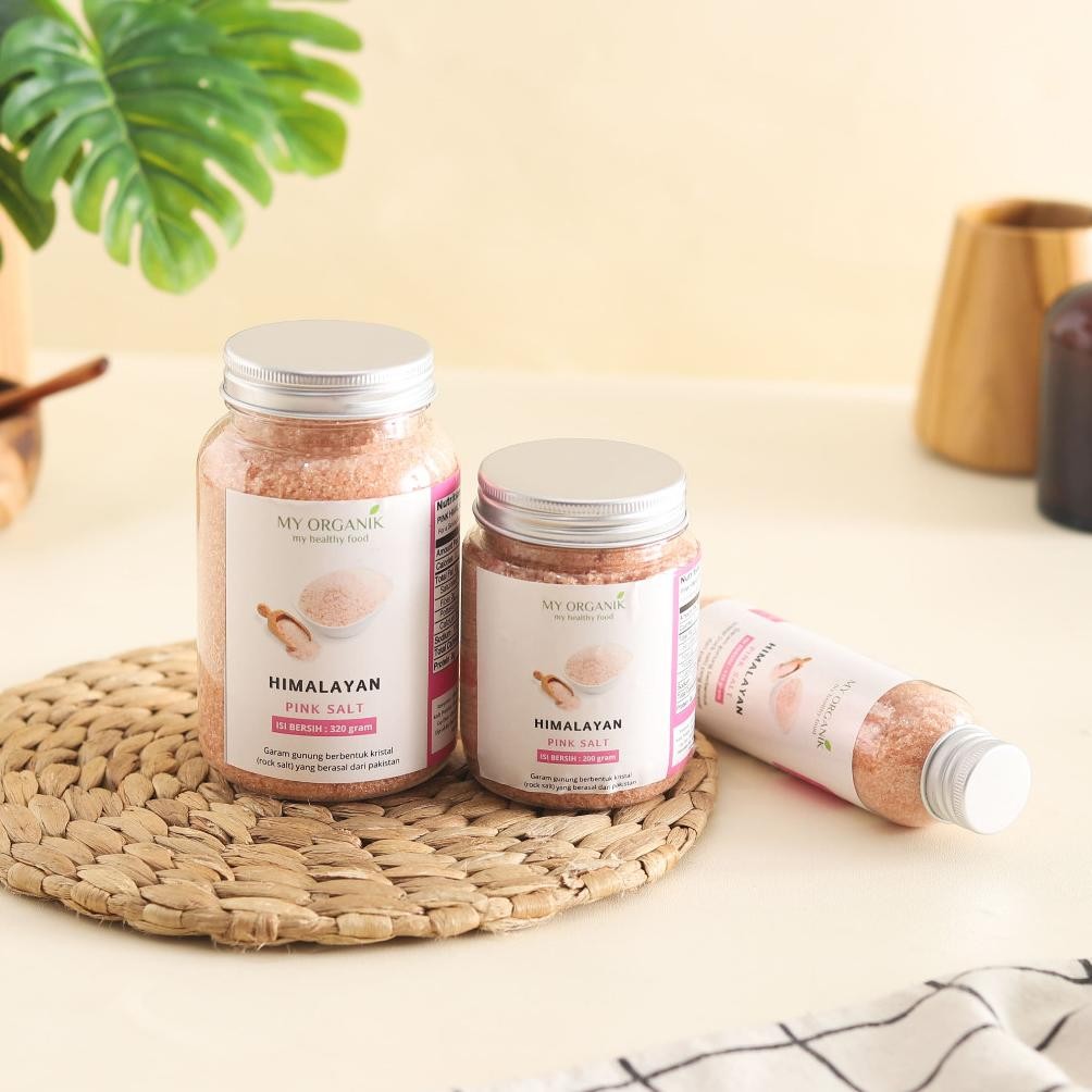 

(Terbaru) My Organik Garam Himalaya Original Asli Organik Himalayan Pink Salt Premium (Terlaris)