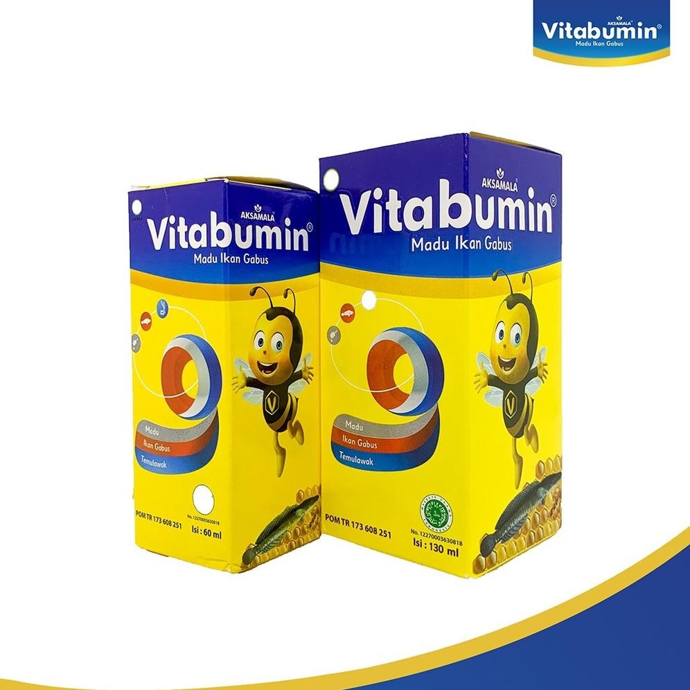 

(Terbaru) Vitabumin 60ml / 130ml Vitamin Madu Anak (Terlaris)