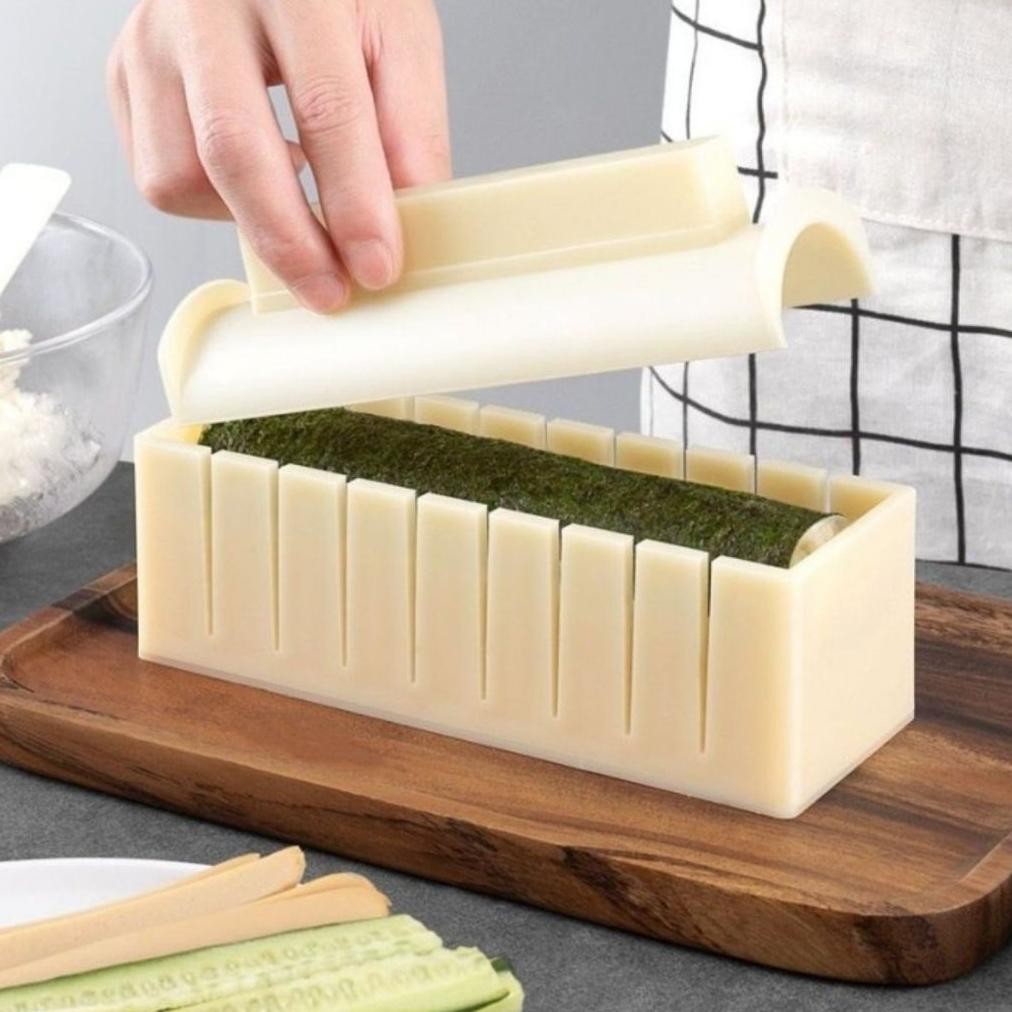 WM CETAKAN SUSHI ROLL GULUNGAN SUSHI MAKER OTOMATIS PRAKTIS MOTIF BULAT / CETAKAN SUSHI TERMURAH